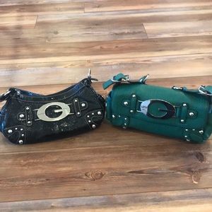 Two small Guess handbags!
